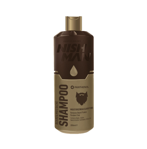 NISH MAN Sampon barba mustata 200ml King Barber