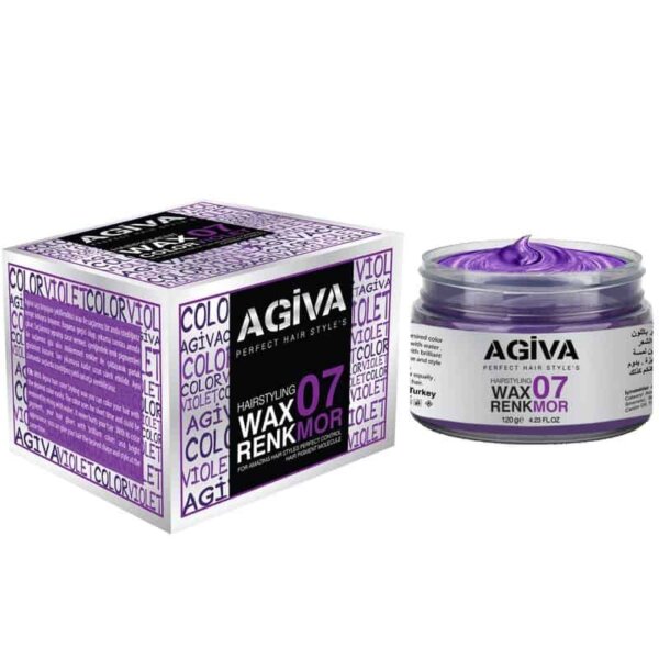 Ceară-de-păr-colorată-Agiva-Hair-Color-Wax-07-Violet-120-gr